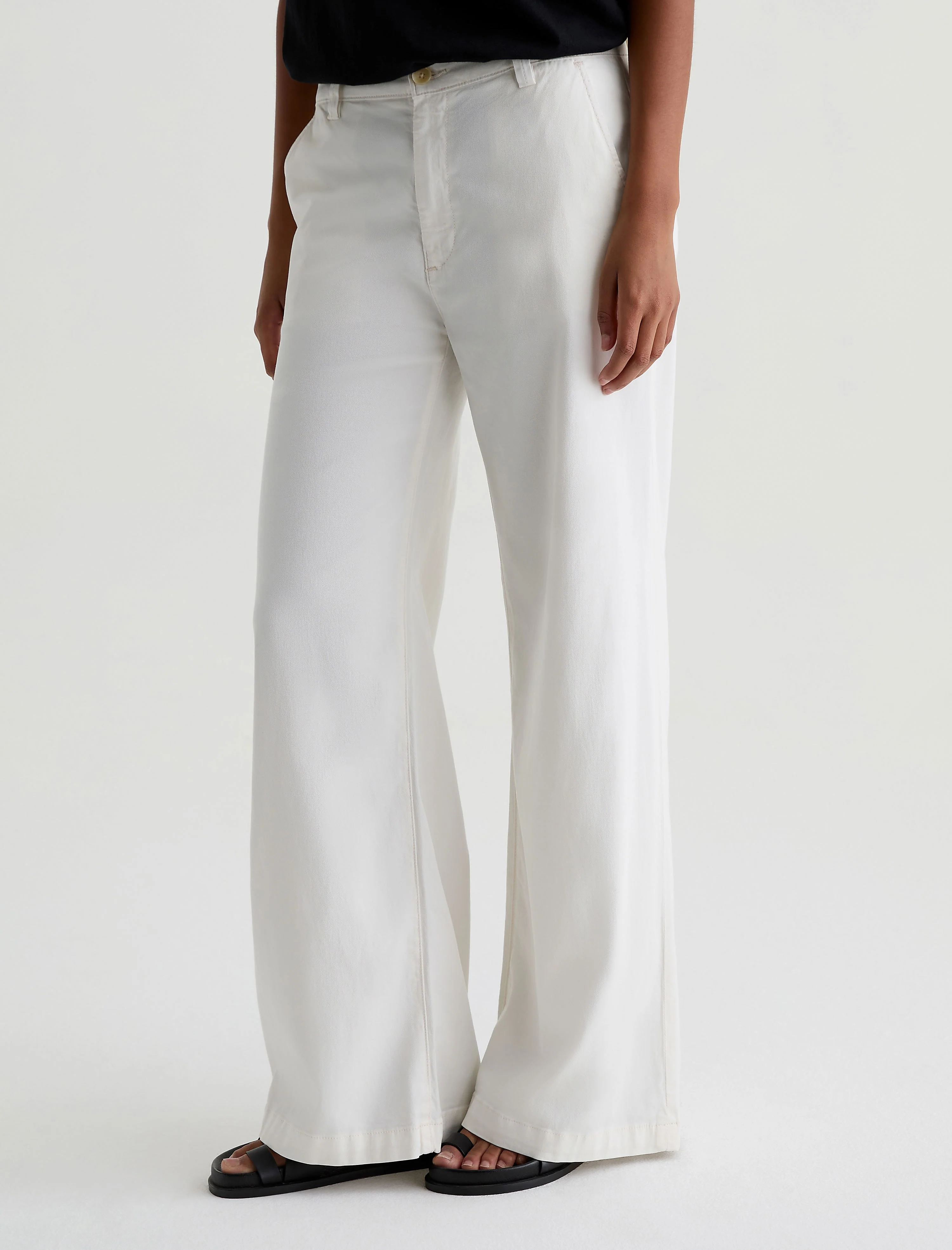 Caden Wide Leg Trouser - Image 6