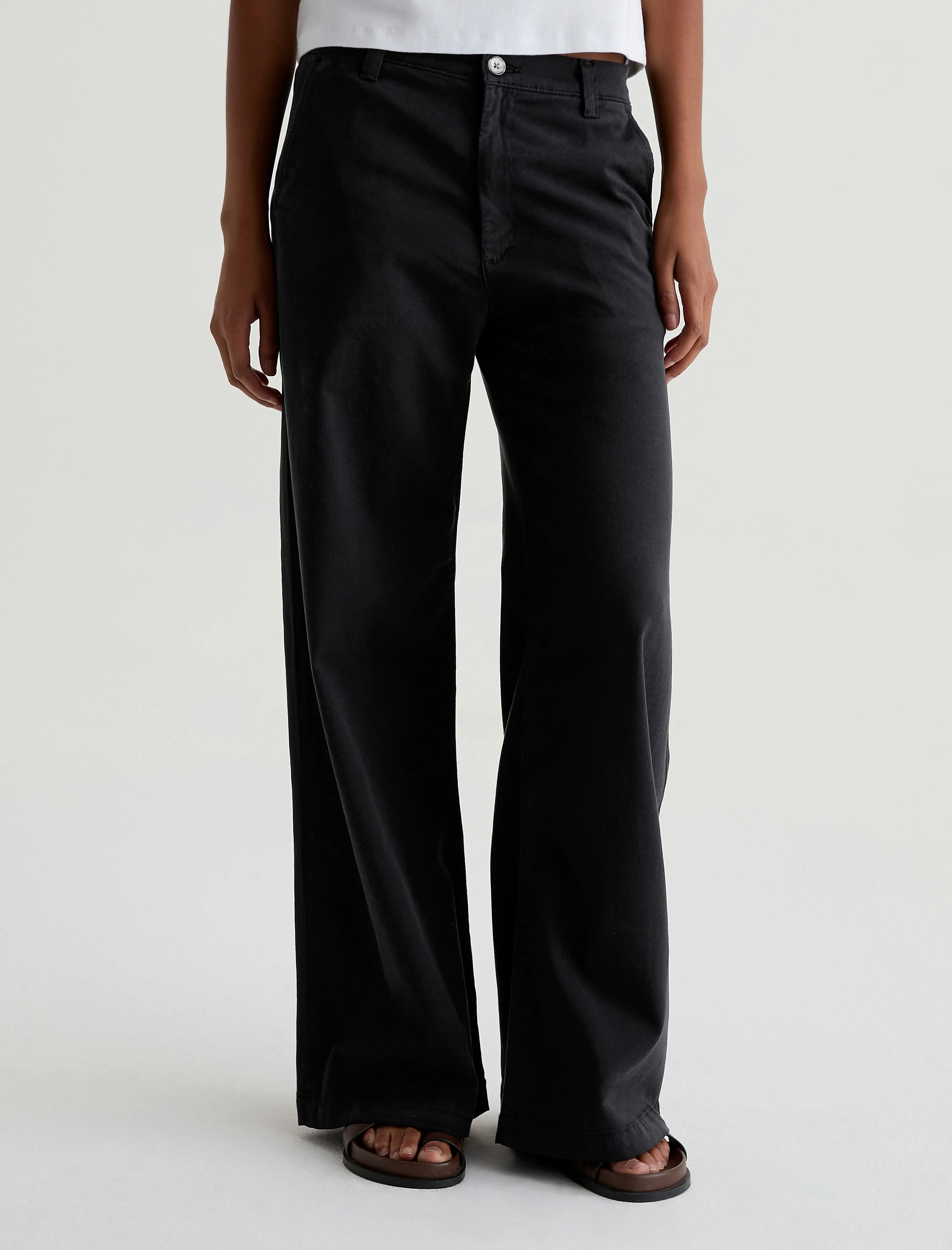 Caden Wide Leg Trouser - Image 3